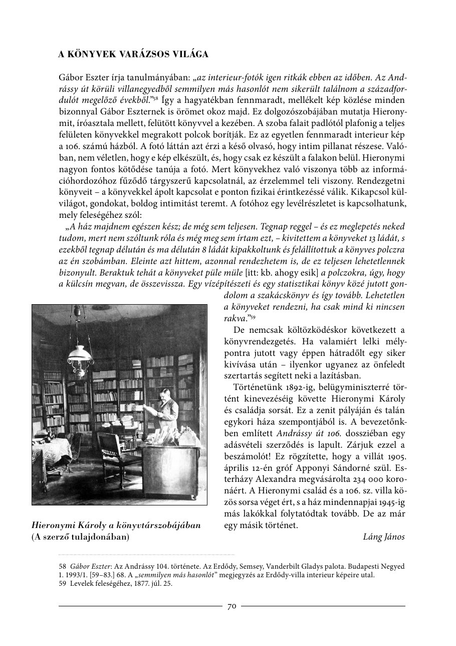 Az eredeti tanulmány 70. oldala